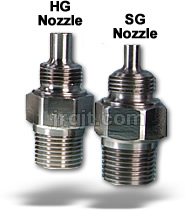 SG and HG Eductor Nozzles